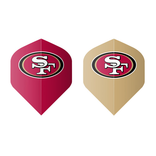 San Francisco 49ers Fan's Choice Dart Flights