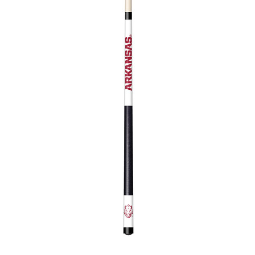 Arkansas Razorbacks Laser Etched Pool Cue