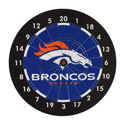 Denver Broncos Paper Dartboard Gift Set
