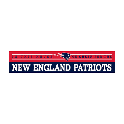 New England Patriots We Cheer Wall Art
