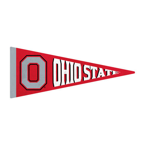 Ohio State Wood Pennant