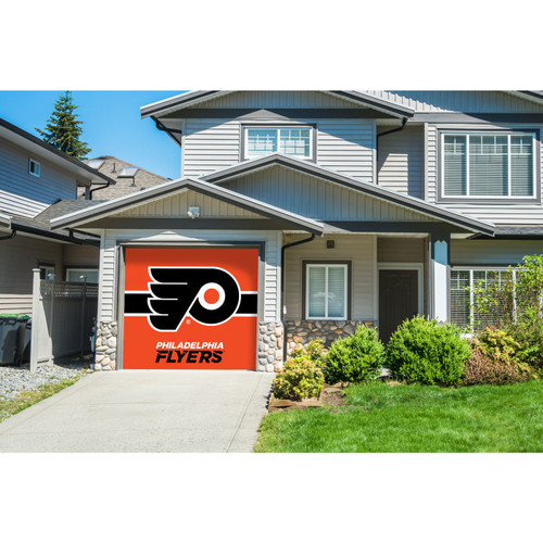 Philadelphia Flyers Single Garage Door Cover