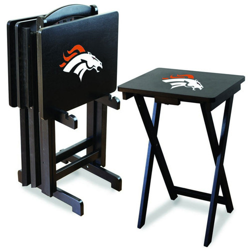 Denver Broncos NFL TV Trays - Set of 4