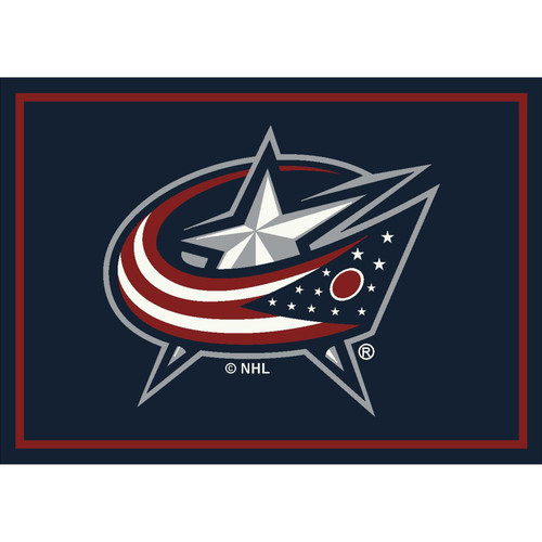 Columbus Blue Jackets NHL Team Spirit Area Rug