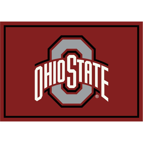 Ohio State Buckeyes Spirit Area Rug