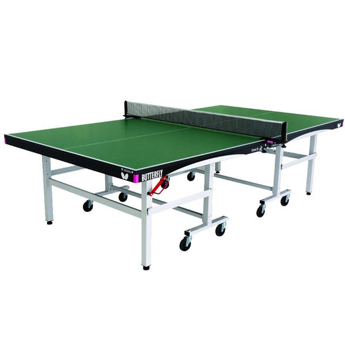 Butterfly Octet 25 Rollaway Ping Pong Table Green