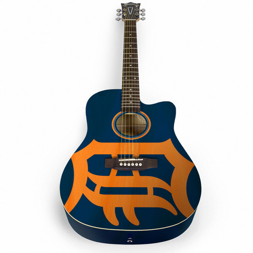 Detroit Tigers Woodrow Acoustic Guitar