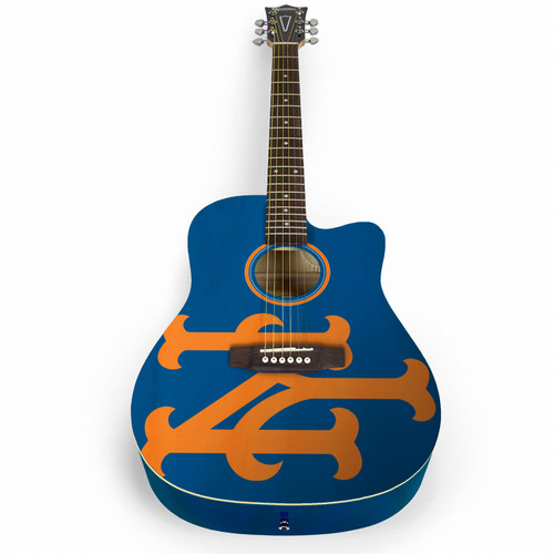 New York Mets Woodrow Acoustic Guitar