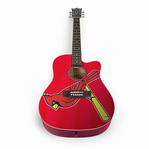 St. Louis Cardinals Woodrow Northender Electric Guitar - Sports Unlimited