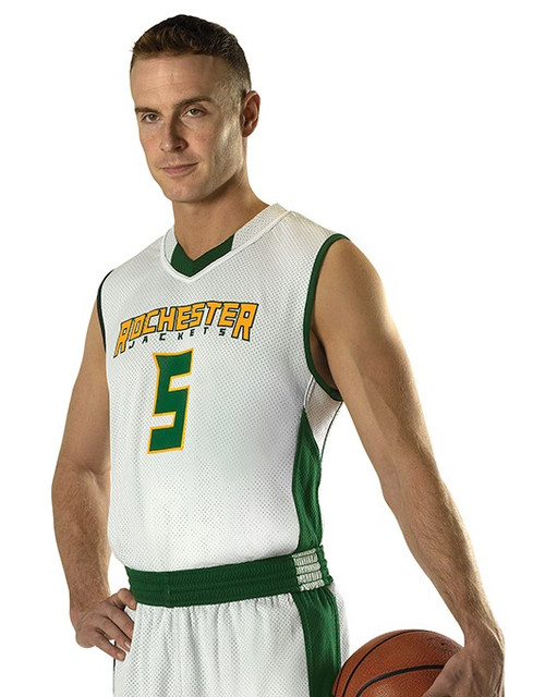 Alleson Single Ply Men's/Youth Reversible Custom Basketball Uniform