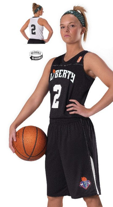 Alleson WNBA Logo Reversible Youth/Women's Basketball Uniform