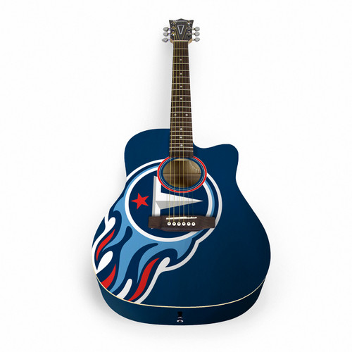 Tennessee Titans Woodrow Acoustic Guitar