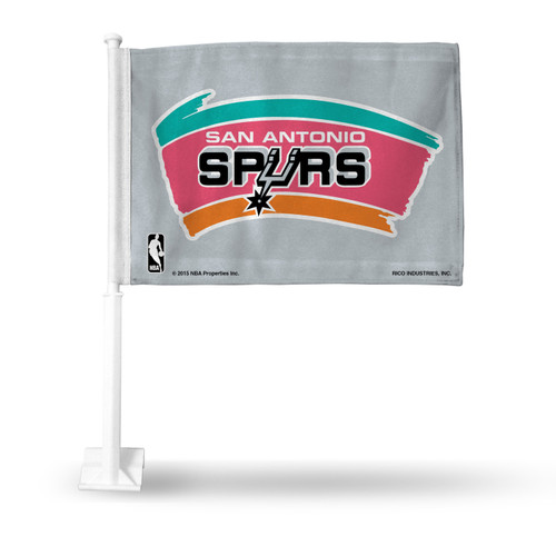 San Antonio Spurs Car Flag