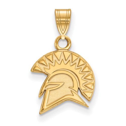San Jose State Spartans 10K Yellow Gold Small Charm