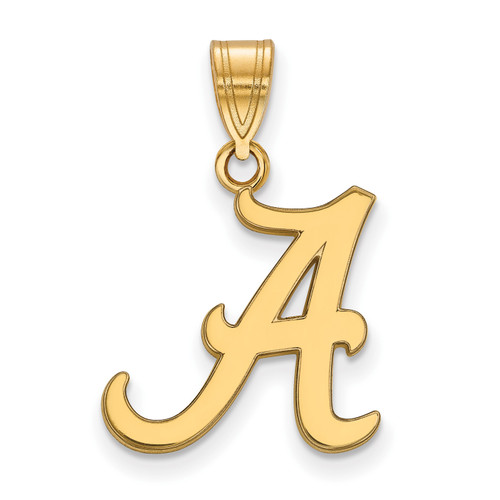 Alabama Crimson Tide 10K Yellow Gold Pendant