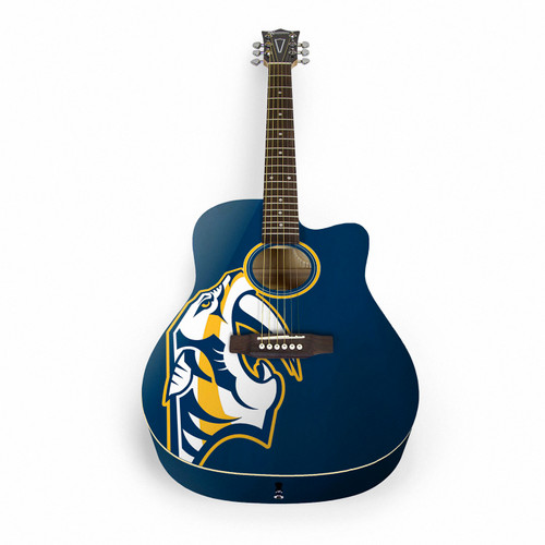 Nashville Predators Woodrow Acoustic Guitar