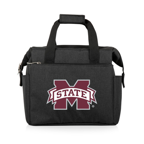 Mississippi State Bulldogs Black On The Go Lunch Cooler