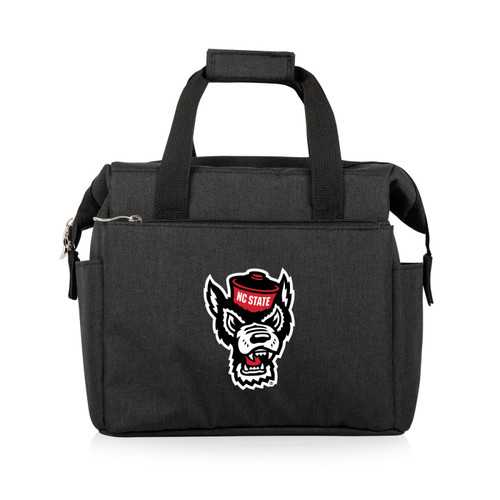 North Carolina State Wolfpack Black On The Go Lunch Cooler