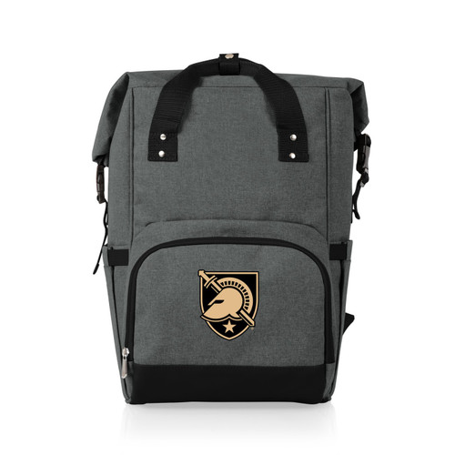 Army Black Knights On The Go Roll-Top Cooler Backpack
