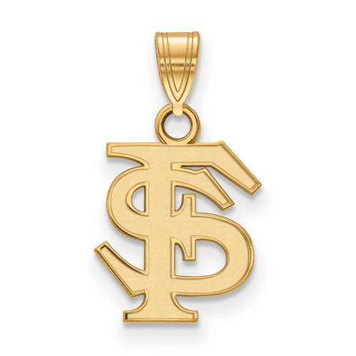 Florida State Seminoles 14K Yellow Gold Small Pendant