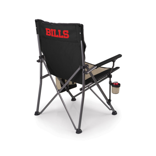 Buffalo Bills Black Big Bear XL Camp Chair with Cooler