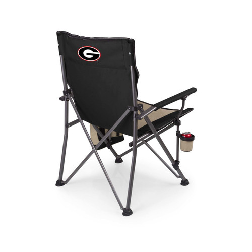 Georgia Tech Yellow Jackets Black Big Bear XL Camp Chair with