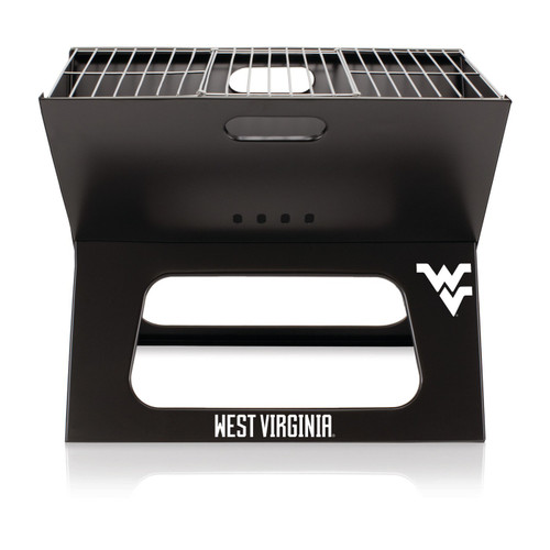 West Virginia Mountaineers Portable Charcoal X-Grill