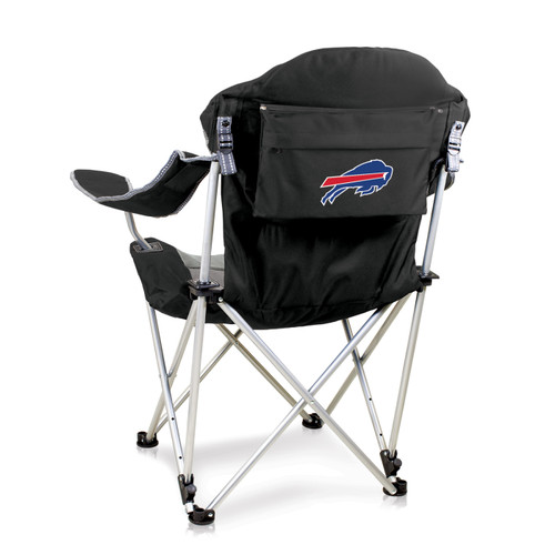 Buffalo Bills Black Reclining Camp Chair
