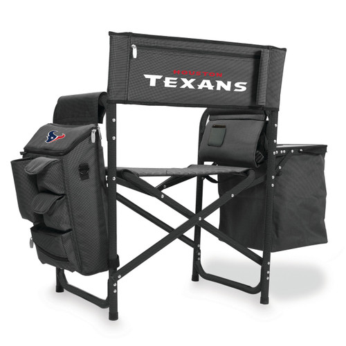 Houston Texans Dark Gray/Black Fusion Folding Chair