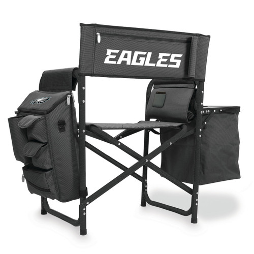 Philadelphia Eagles Dark Gray/Black Fusion Folding Chair