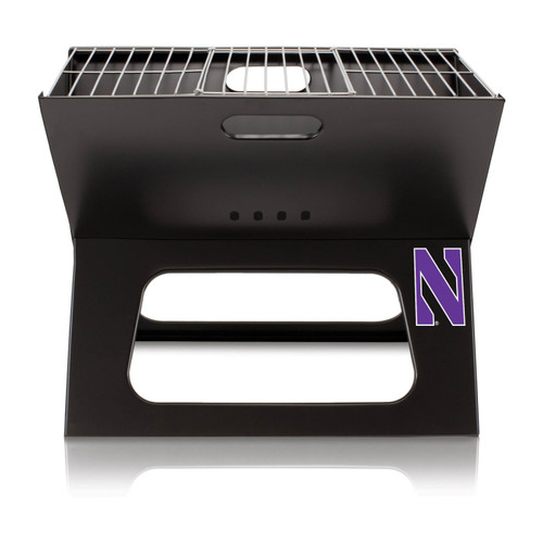 Northwestern Wildcats Portable Charcoal X-Grill