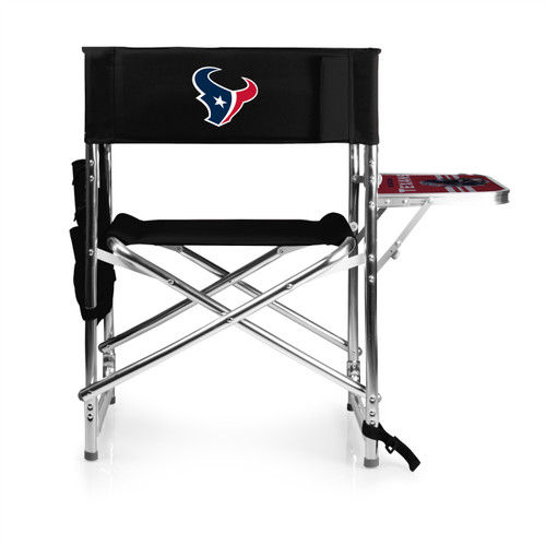 Houston Texans Black Sports Folding Chair