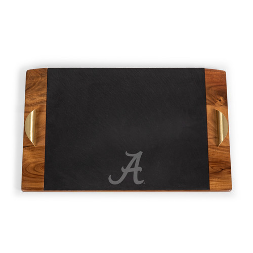 Alabama Crimson Tide Covina Acacia and Slate Serving Tray