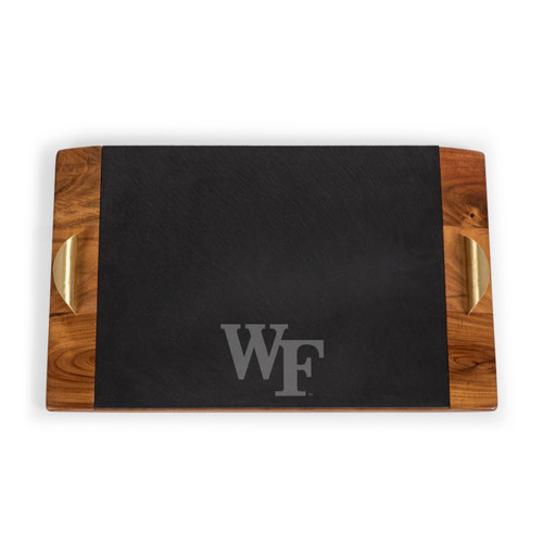 Wake Forest Demon Deacons Covina Acacia and Slate Serving Tray