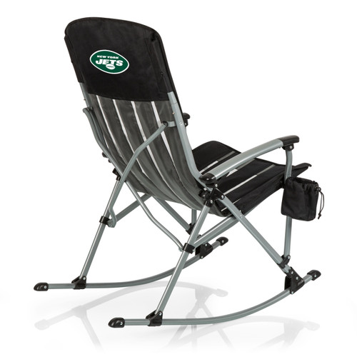 New York Jets Outdoor Rocking Camp Chair