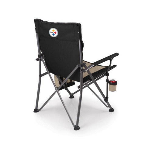 Pittsburgh Steelers Big Bear XL Camp Chair with Cooler