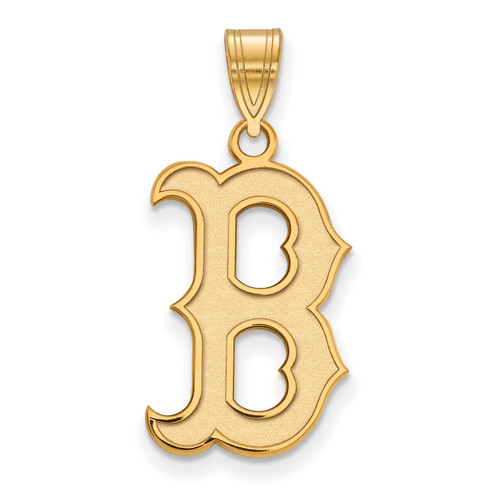 Boston Red Sox 14k Yellow Gold Large Pendant