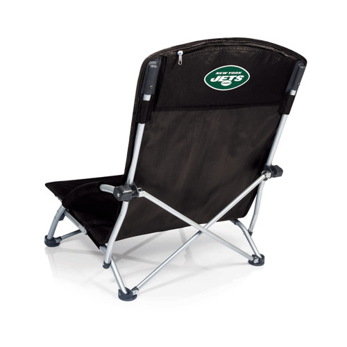 New York Jets Black Tranquility Beach Chair
