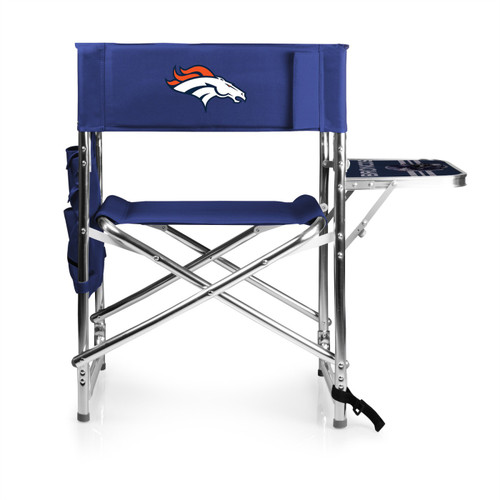 Denver Broncos Navy Sports Folding Chair
