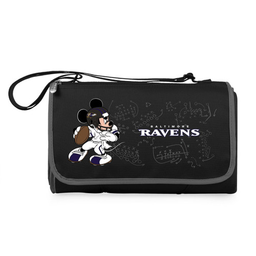 Baltimore Ravens Mickey Mouse Blanket Tote
