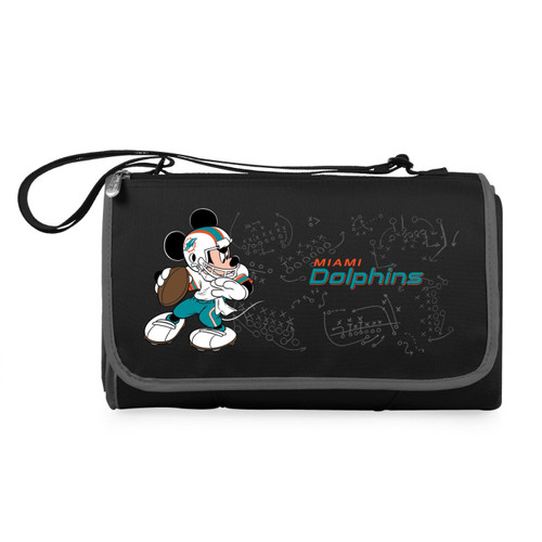 Miami Dolphins Mickey Mouse Blanket Tote
