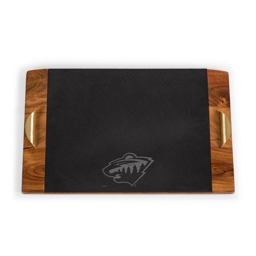 Minnesota Wild Covina Acacia and Slate Serving Tray