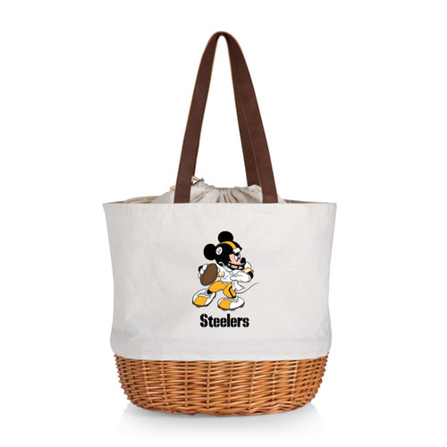 Pittsburgh Steelers Mickey Mouse Coronado Basket Tote