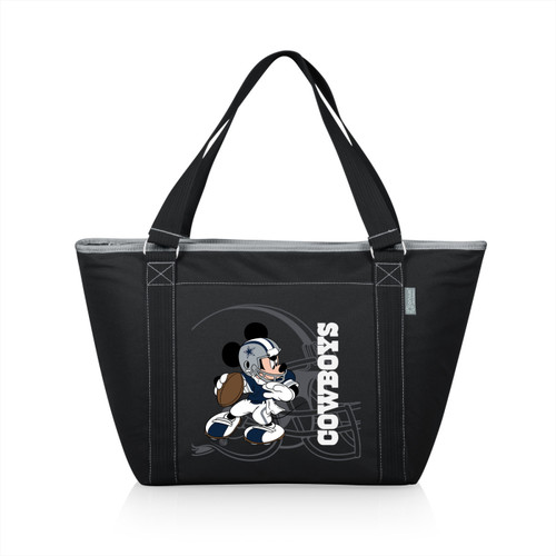 Dallas Cowboys Mickey Mouse Black Topanga Cooler Tote