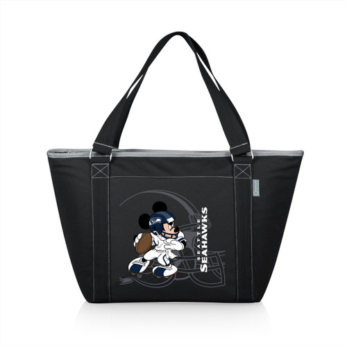 Seattle Seahawks Mickey Mouse Black Topanga Cooler Tote