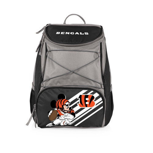 Cincinnati Bengals Mickey Mouse Black PTX Backpack Cooler