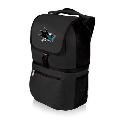 San Jose Sharks Black Zuma Cooler Backpack