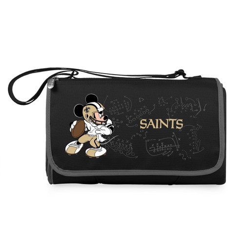 New Orleans Saints Mickey Mouse Blanket Tote