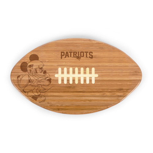 New England Patriots Mickey Mouse Touchdown Cutting Board