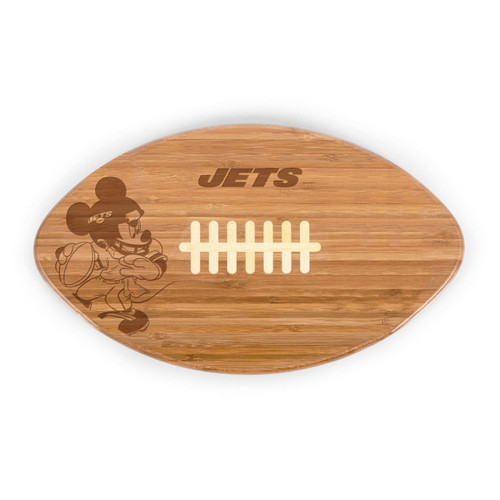 New York Jets Mickey Mouse Touchdown Cutting Board